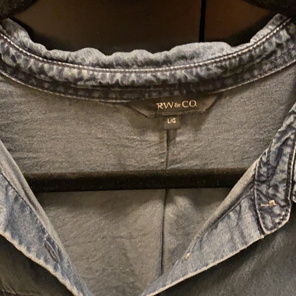 RW&CO Jean shirt - Picture 2 of 3